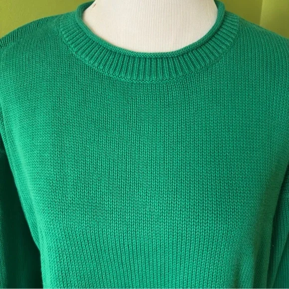 Lilly Pulitzer Bayport Sweater Fiddle Leaf Green - Picture 2 of 6